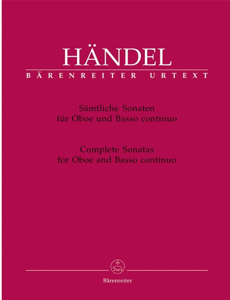 Samtliche Sonaten fur Oboe und Basso continuo